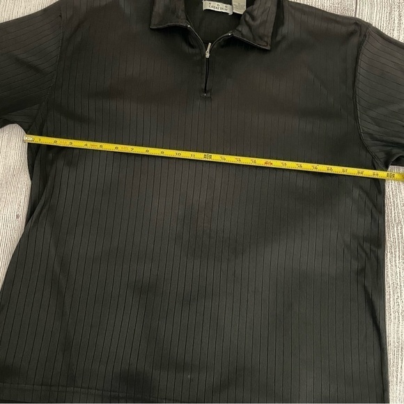 RON CHERESKIN Men’s Black Polyester Polo Shirt Size XL - Picture 5 of 8